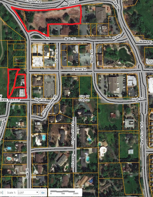 Clayton Downtown Map 1