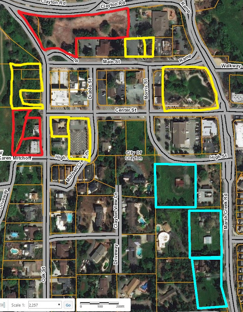 Clayton Downtown Map 3